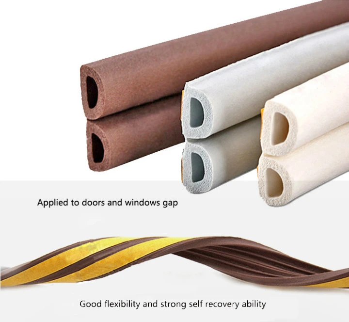 Self-Adhesive EPDM Rubber Foam Seal Strip for Door and Window