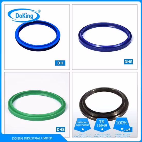 PU PTFE ONU Uph Dhs Kdas Cilindro hidráulico Sellos de aceite de varilla y pistón Sello hidráulico neumático